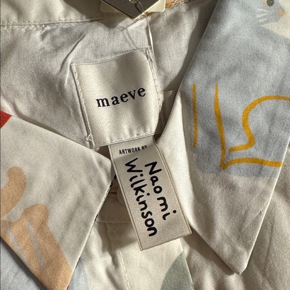 🐈 Anthropologie Fit & Flare Mini Shirt Dress Sz XL - Picture 7 of 7